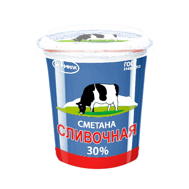 Сметана Сливочная 30%