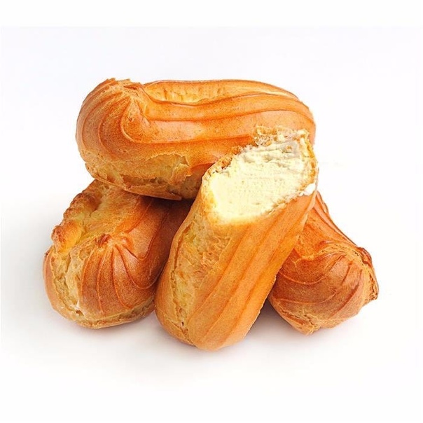 Пирожное Эклер Мини сливки со сгущенкой