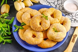 Печенье Колечки хрустящие с сахаром