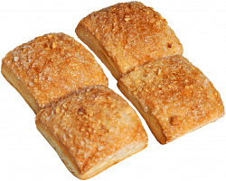 Слойка Пончик творожная начинка