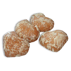 Пряники сливочные сердечки