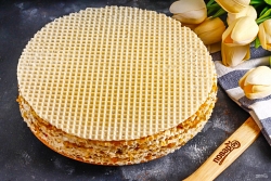 Коржи вафельные