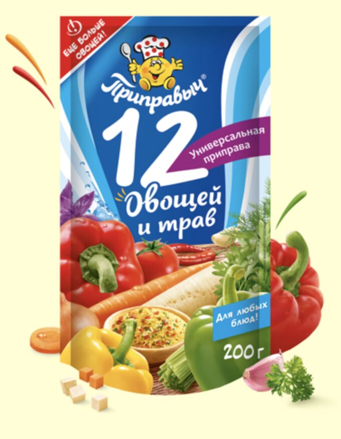 Приправа 12 овощей и трав
