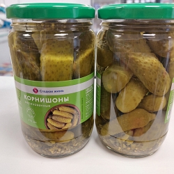 Корнишоны маринованные Сладкая жизнь
